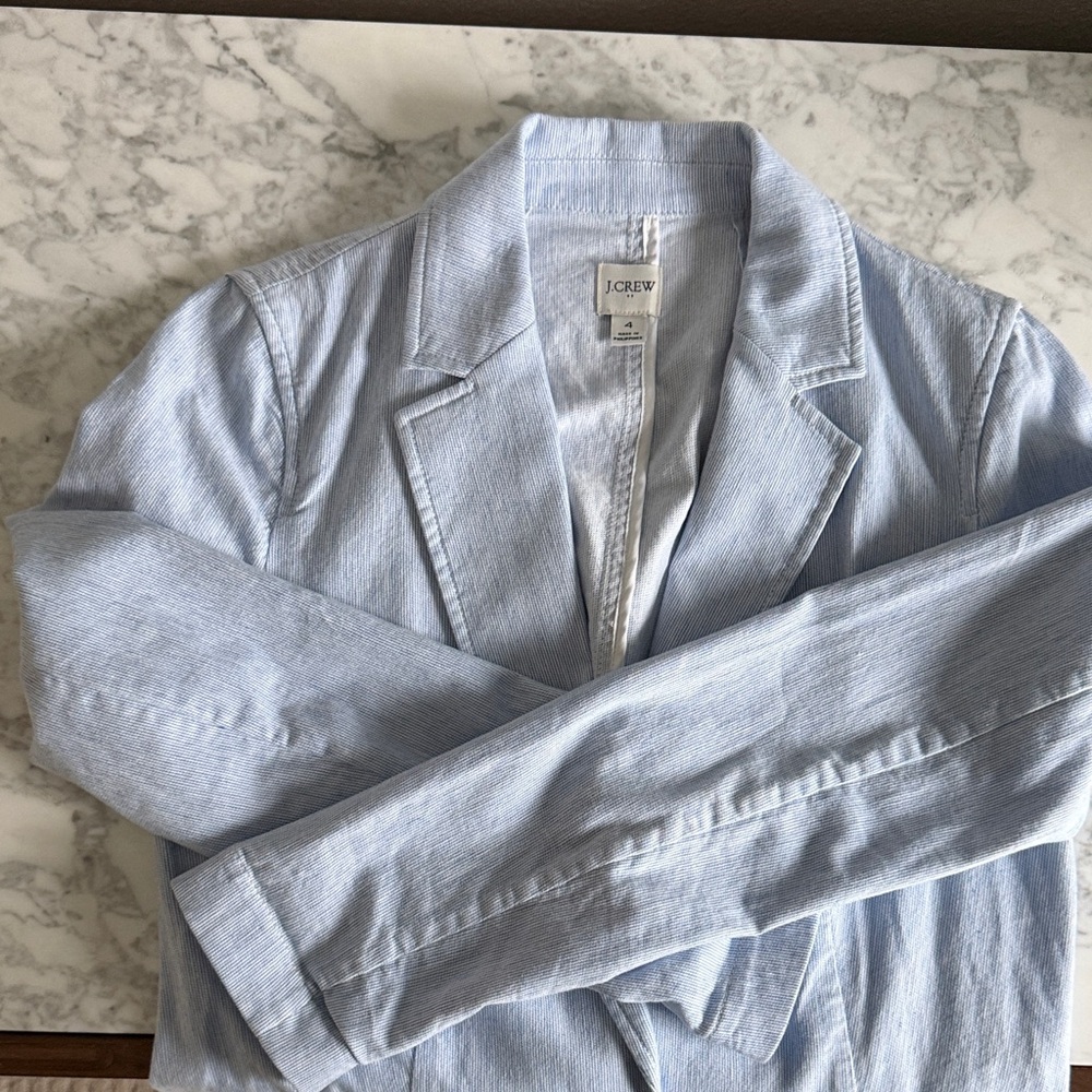 J. Crew Light Blue Blazer
